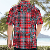 Clan Straiton Aderbeen Tartan Scottish Lion Hawaiian Shirt WQ60 Straiton Aderbeen Tartan Tartan Hawaii Shirt